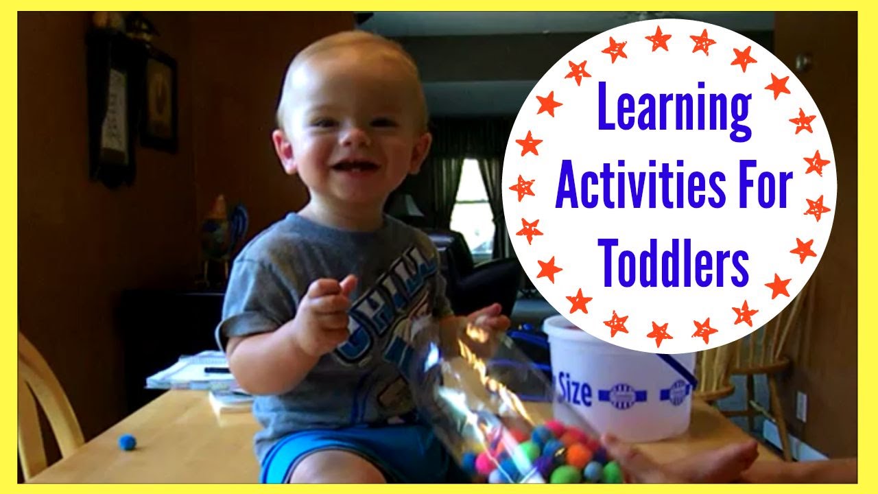 ACTIVITIES FOR TODDLERS - YouTube