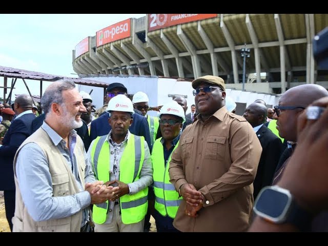 ⁣Jeux de la Francophonie:Félix Tshisekedi a visité samedi les différents chantiers 👇