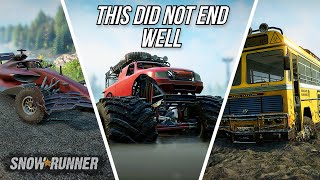 An F1 Car, A Monster Truck & A BUS!!! | Snowrunner screenshot 5