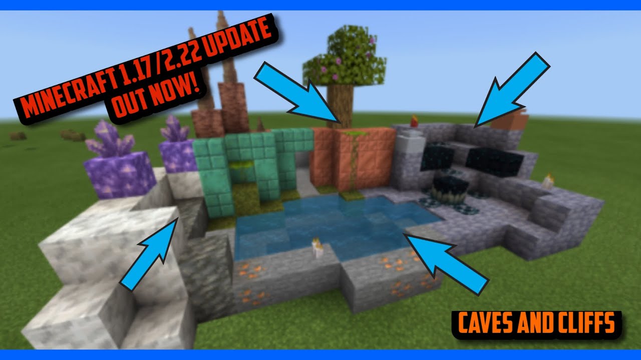 MINECRAFT 1.17/2.22 CAVES AND CLIFFS UPDATE OUT NOW!!! - YouTube