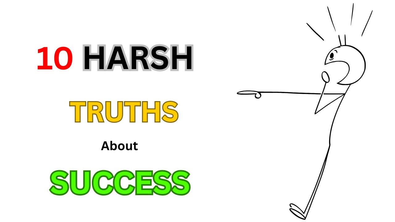 10 Brutal Truths about SUCCESS | That will make or break your SUCCESS