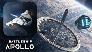 Battleship APOLLO | EPIC SPACE COMBAT Gameplay (Android, IOS)