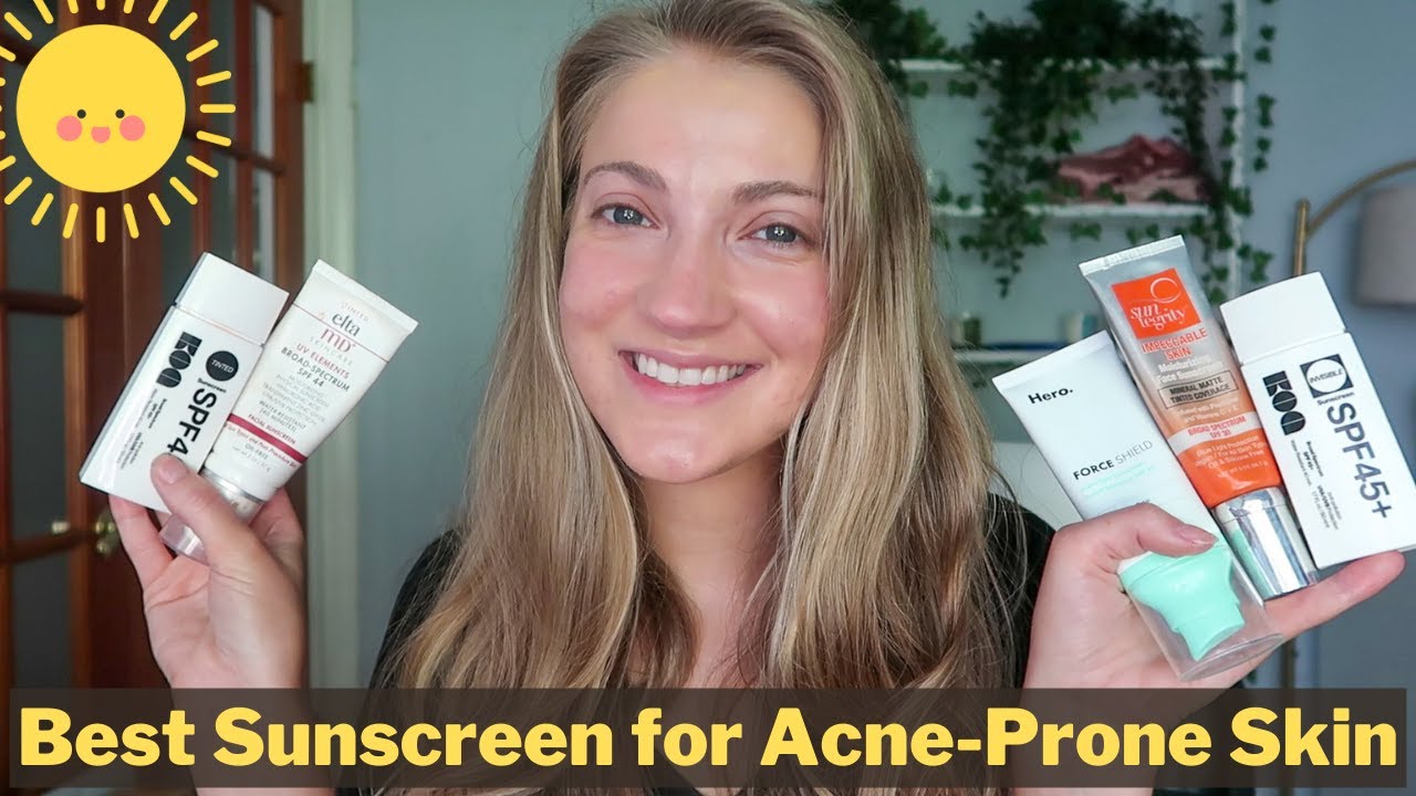 Best Mineral Sunscreens For AcneProne Skin (WITH DEMO) YouTube