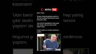 Besim Tibukbir Gün Arabada Giderken Şoförüm, Ben Net Holding Hissesinden Iyi Para Kazandım Dedi.