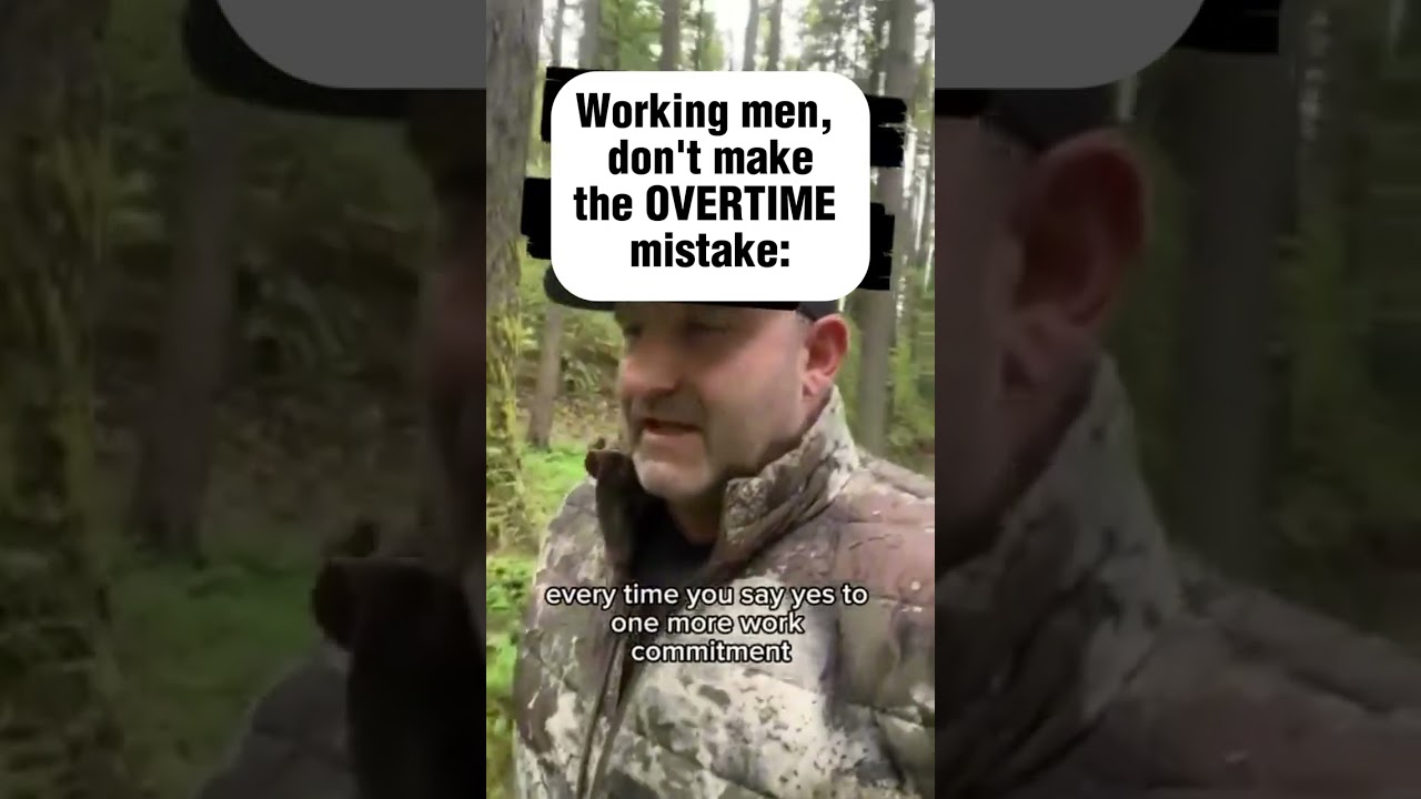 OLDER Working Guys learned this the HARD WAY