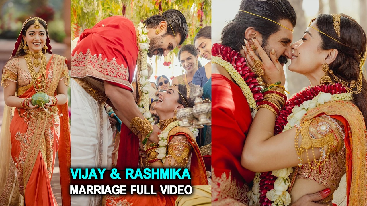 Vijay Devarakonda and Rashmika Mandhanna Marriage Full Video | VIROSH Wedding Video | FH