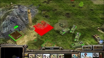 C&C Generals Zero Hour Custom mission Europe Madness made by BoxyGen