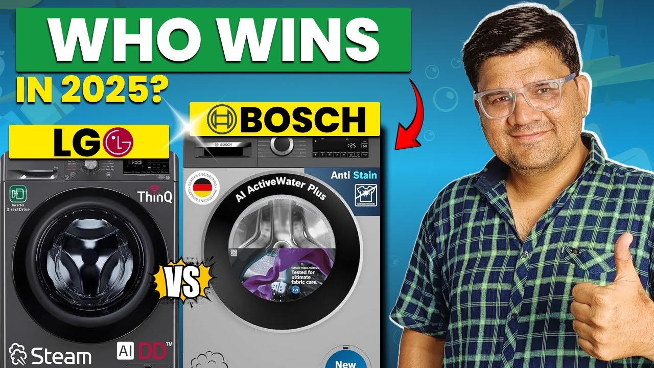 Best Front Load Washing Machine 2025 ⚡ LG vs Bosch Front Load Washing ...