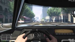 GTA V  Speeding crash - flying through the windshield