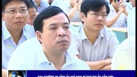 Ban Thường vụ Tỉnh uỷ chỉ định Bí thư Thị ủy Sầm Sơn