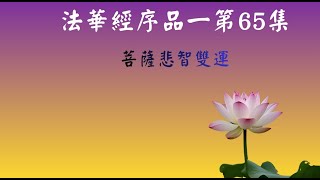 法華經 序品第一 第65集菩薩悲智雙運