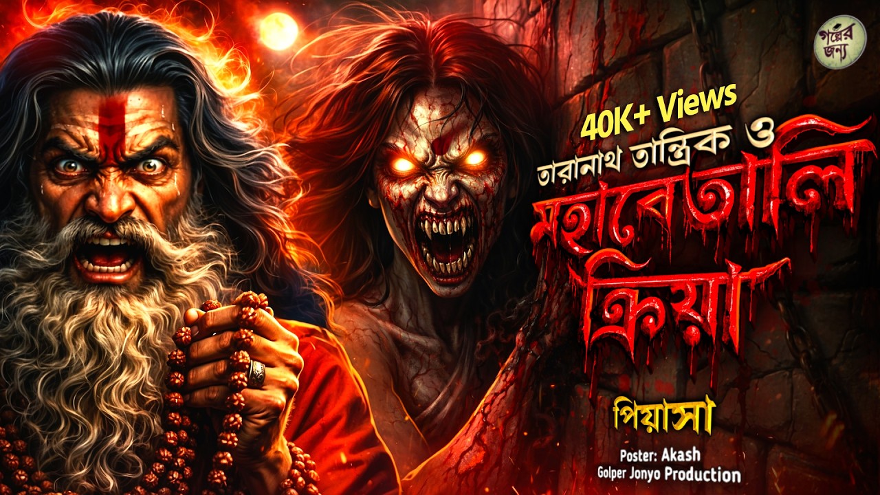 তারানাথ তান্ত্রিকের গল্প - মহাবেতালি ক্রিয়া। TARANATH TANTRIK | TARANATH TANTRIK GOLPER JONYO