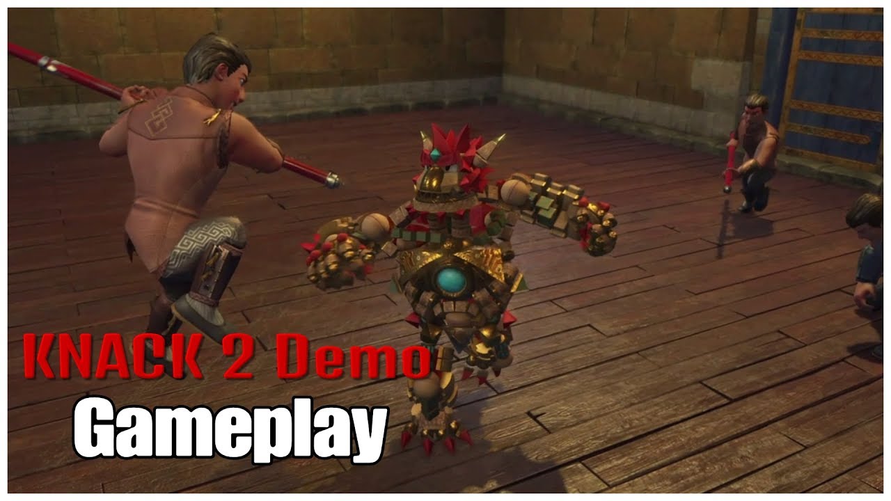 KNACK 2 Demo Gameplay | PS4