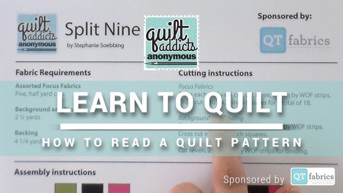 Must Have Quilting Supplies and Tools – FREE Beginner Quilting Class – Quilt  Addicts Anonymous