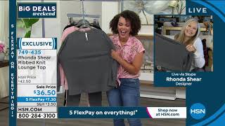 Rhonda Shear Ribbed Knit Lounge Top Net Worth