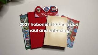 2027 hobonichi launch day haul + unboxing! ✿