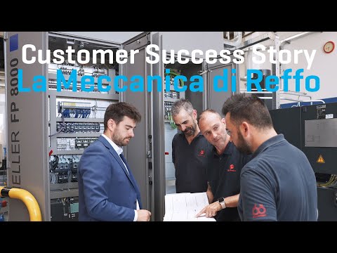 Wie HELLER die Produktion revolutioniert: Präzision, Automation & Erfolg bei La Meccanica di Reffo