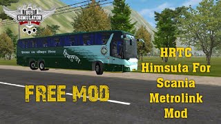 HRTC SCANIA HIMSUTA BUS MOD ||BUSSID||