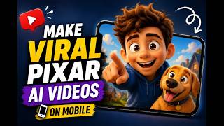 Make AI Pixar Animations That Go Viral | Smartphone Method