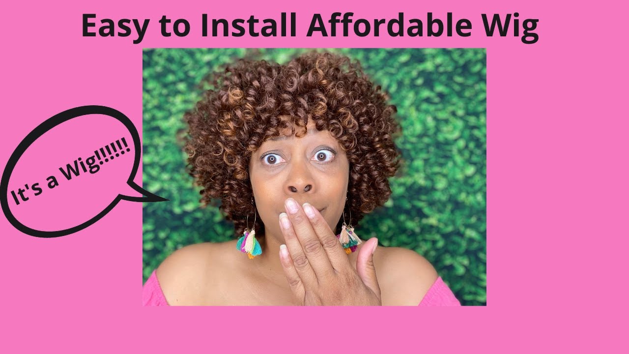 How to Install a Kinky Curly Synthetic Wig| Beginner Friendly Wigs| Wigs Under $20| Wig Review