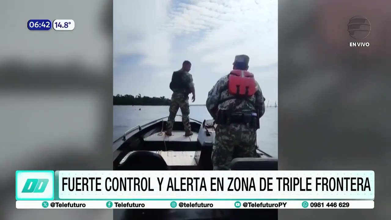Fuerte control y alerta en zona de Triple Frontera