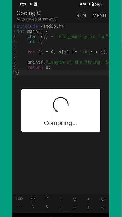 Calculate Length of String without Using strlen() Function #coding # ...