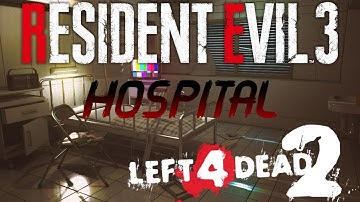 Left 4 Dead 2 Custom Survival Map - Resident Evil 3 Hospital by Roku