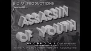 " ASSASSIN OF YOUTH "  CLASSIC 1937 ANTI-MARIJUANA EXPLOITATION / DRUG ADDICTION SCARE FILM XD13434