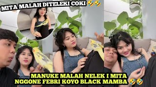 Mainan Baru Febri Dan Mita  Nggone Febri Koyo Black Mamba Gedi Tapi Ireng 