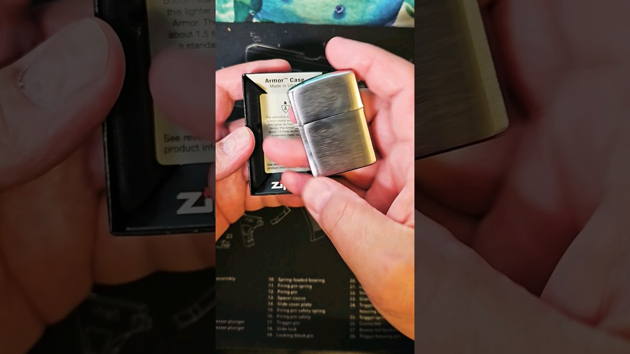 A new addition to my EDC "ZIPPO ARMOR CHROME"