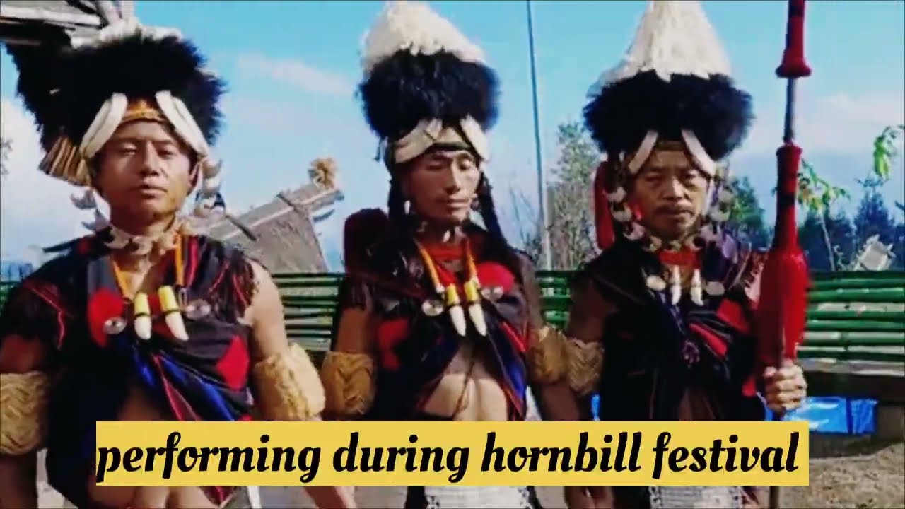 HORNBILL/Khiamniungan head hunter traditional dance@bowescollections 