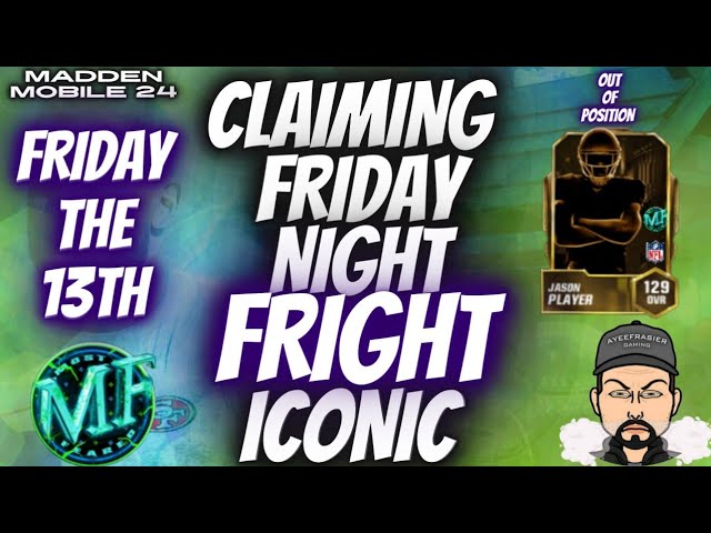 Madden Mobile 24- Claiming NEW Friday Night Fright ICONIC