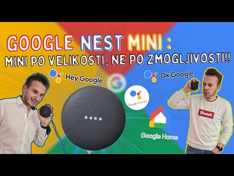 Pametni zvočnik GOOGLE NEST MINI: Mini po velikosti in ceni, NE zmogljivosti!