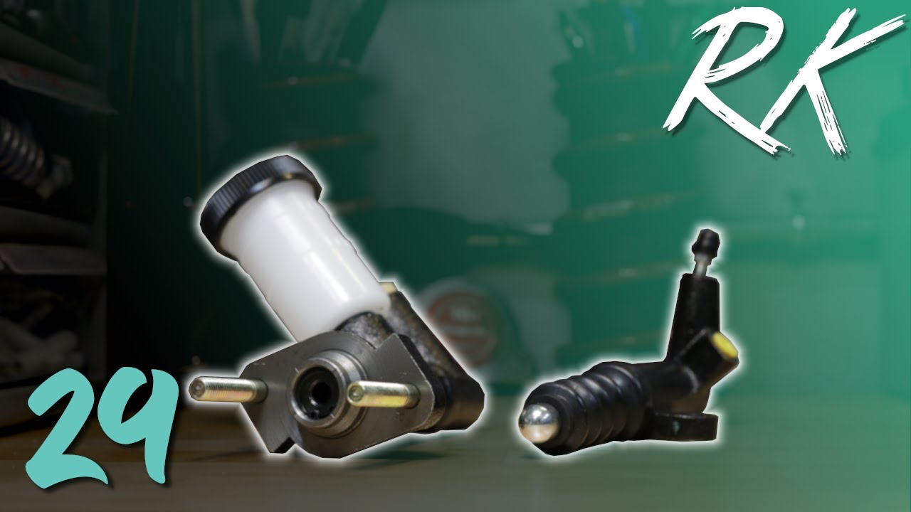RX7 Clutch Master & Slave Cylinder Ep 29 YouTube