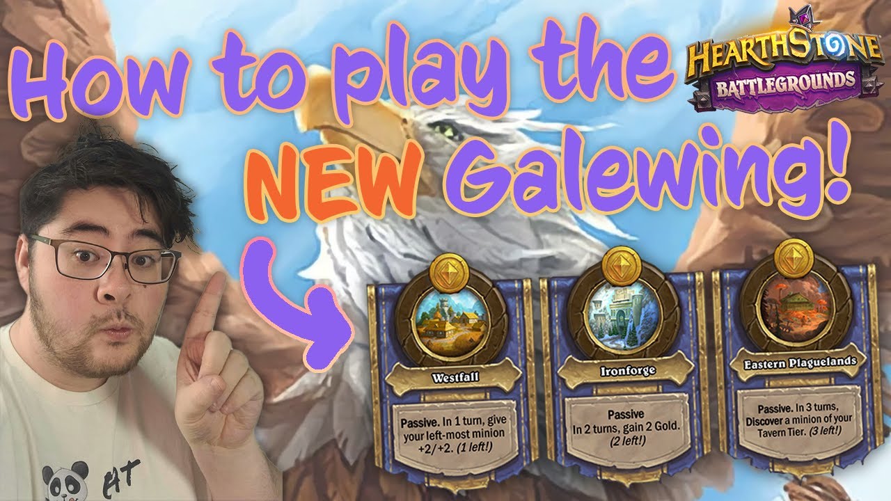 How to Play New Galewing - PockyPlays Hearthstone Battlegrounds