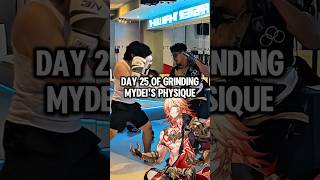 DAY 25 OF GRINDING MYDEI'S PHYSIQUE #mydei #gym #honkaistarrail #cwackoncrack #yosho