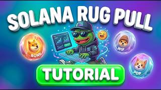 Mellow Gaze: Rug Pull On Solana | How To Launch a Meme Coin (Live Example)
