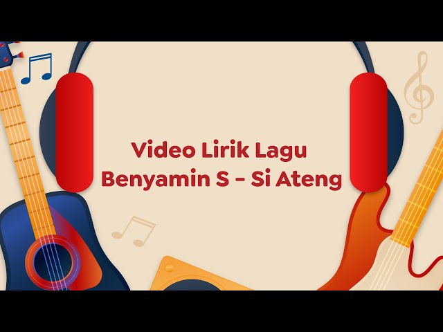 Video Lirik Lagu Hits | Benyamin S. - Si Ateng