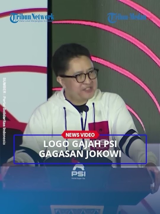 TERNYATA Logo Gajah PSI adalah Gagasan Jokowi
