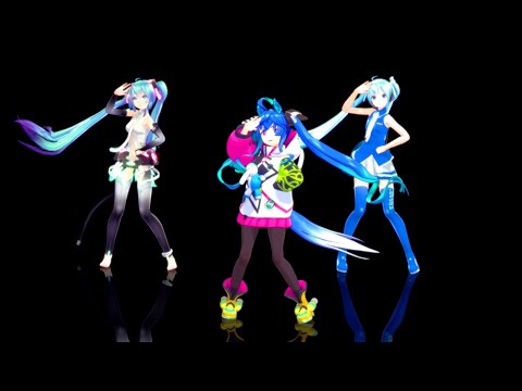 【ウマ娘MMD】ツイン師匠とミク師匠　ユメヲカケル!!