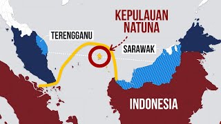 Bagaimana Pulau Natuna Membelah Geografi Malaysia