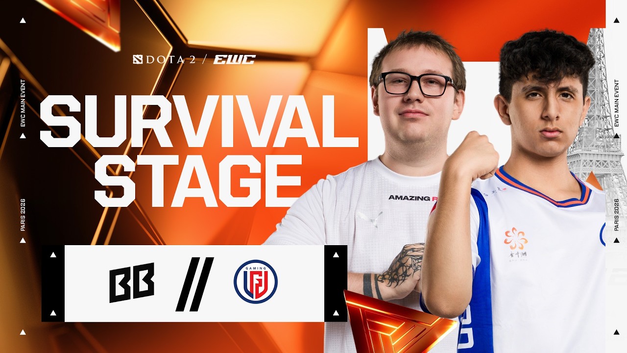 [FIL] LGD Gaming vs BB Team (BO3) | Esports World Cup 2026 Survival Stage Day 8