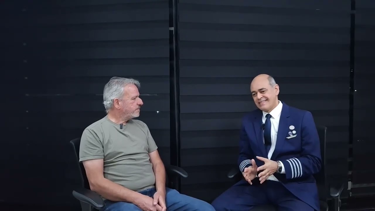 Entrevista com o Piloto Chefe da LATAM Sandro Silva - dicas para se tornar piloto de uma Cia Aérea