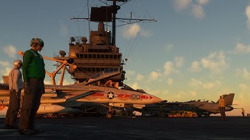 Beginners guide to starting up and flying a circuit in the Heatblur F-14B in Flight Simulator