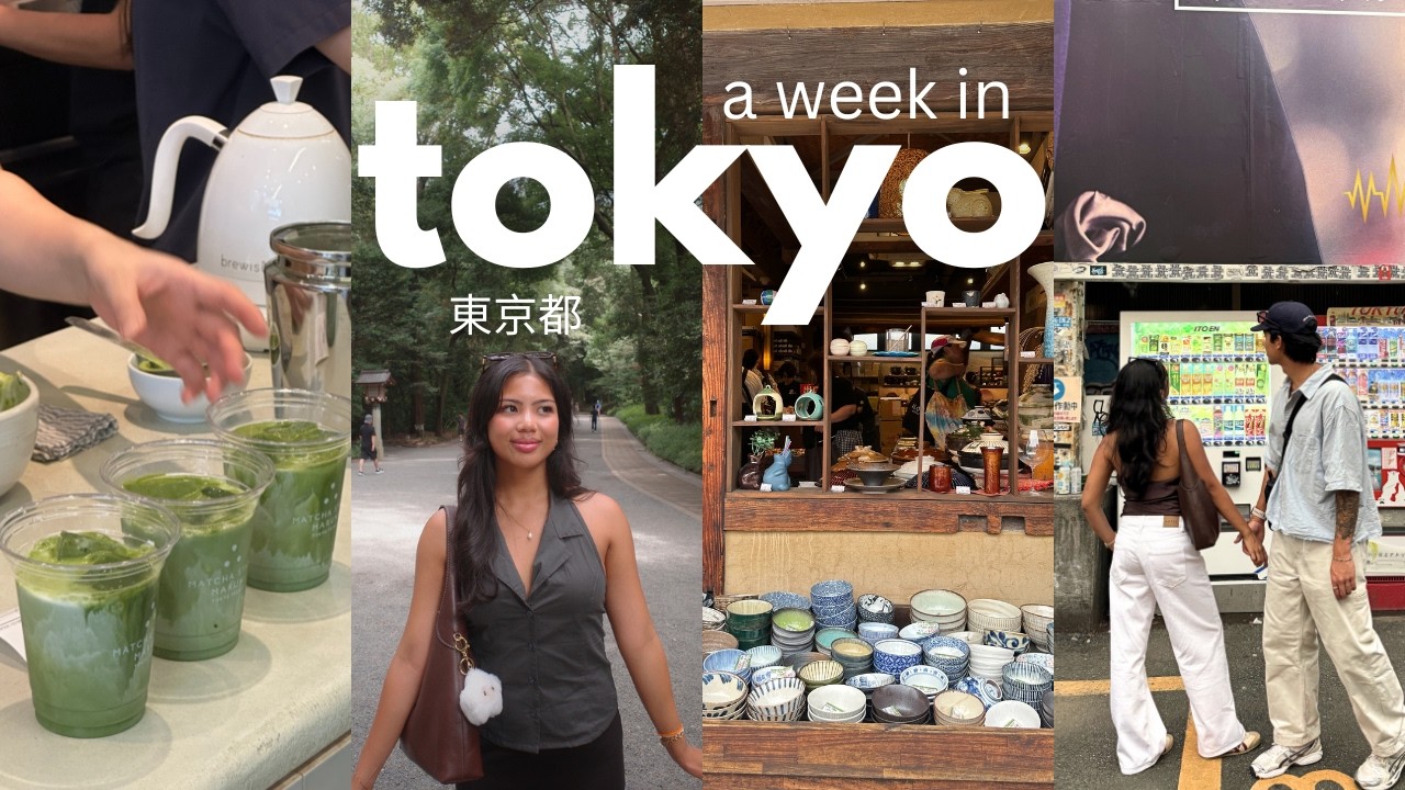 неделя в Токио 🗼🍜 все, что я делала и ела + мой парень меня удивил!