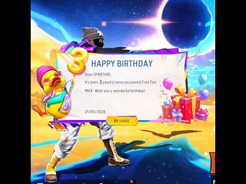 Aaj Happy Vala Birthday Ha?i 🎂😁#freefire #funny #shorts