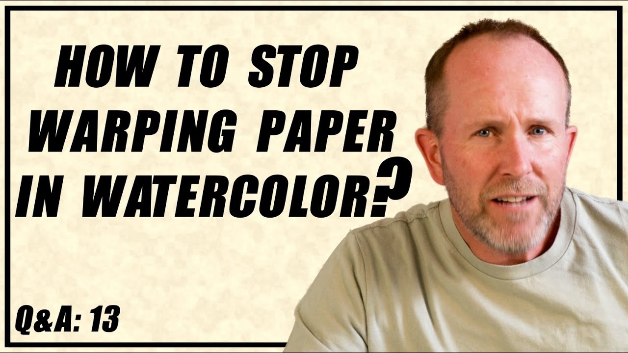 How to Stop Watercolor Paper from Warping? | Easy Tips for Flat Paintings Q&A:13