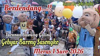 Berdendang !! Upin & Ipin Berbagi Balon | Gebyar Jaranan SAWUNG GALING MERAS 1 SURO | Joko Audio