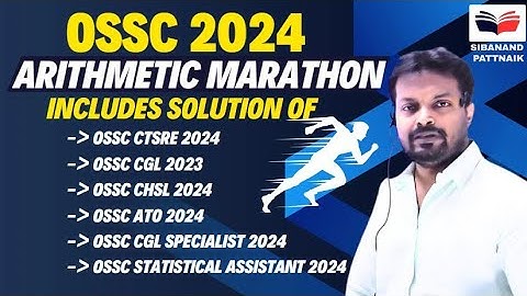 OSSC 2024 Complete 💯 Arithmetic in One video | ARITHMETIC of all OSSC 2024 Exams | OSSC CGL 2024
