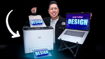 How To Print T Shirts Using A Laser Printer and Transfer Paper